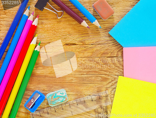 Image of school supplies