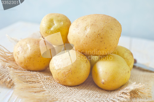 Image of raw potato