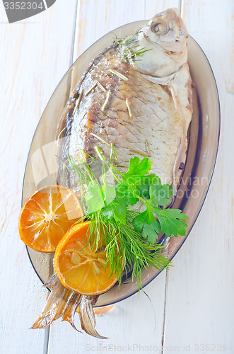 Image of baked fish