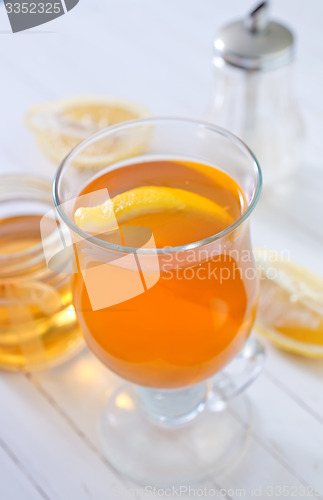 Image of tea with lemon
