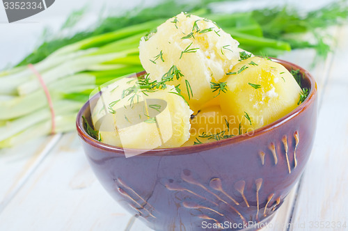 Image of boiled potato