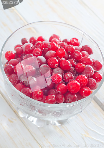 Image of frozen cranberry