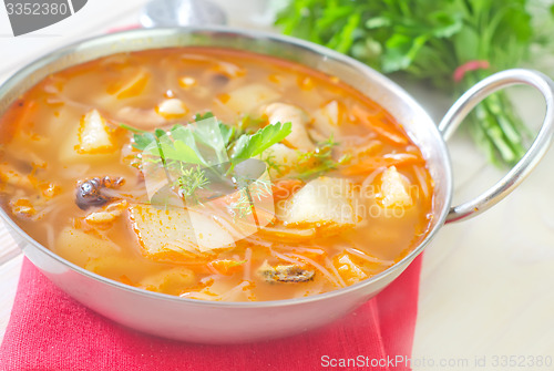 Image of fresh soup