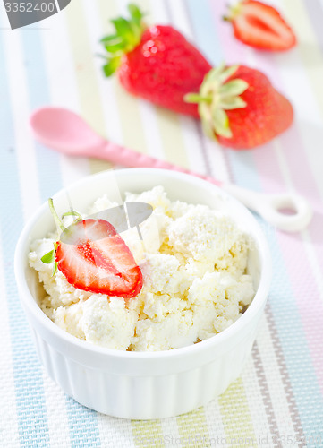 Image of cottage with strawberry