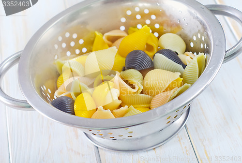 Image of color pasta