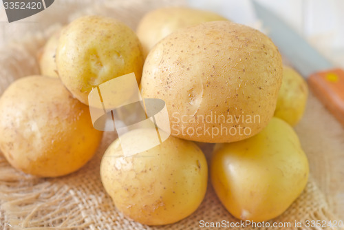 Image of raw potato