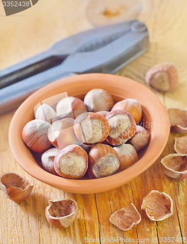 Image of hazelnuts