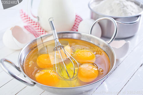 Image of ingredients for dough