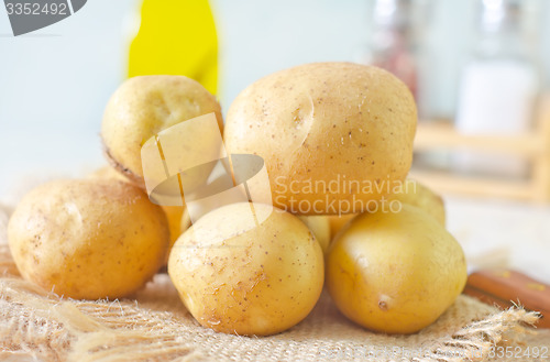 Image of raw potato