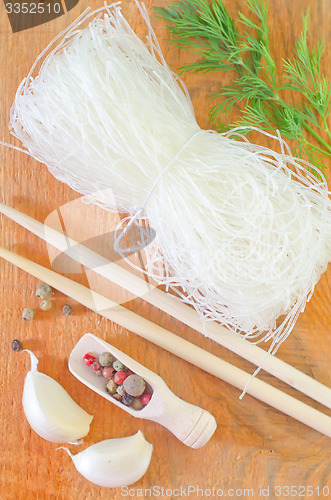 Image of rice noodles