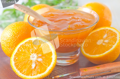 Image of orange jam