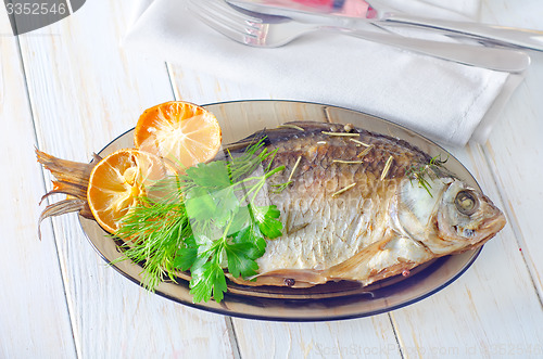 Image of baked fish