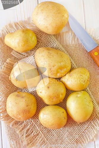 Image of raw potato