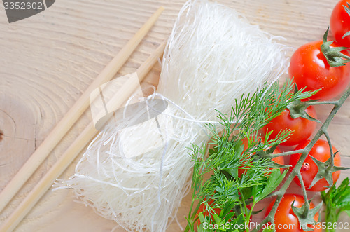 Image of rice noodles