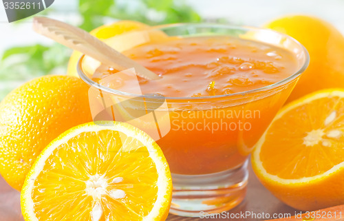 Image of orange jam