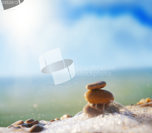 Image of stones on the beach