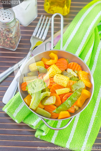 Image of fried vegetables