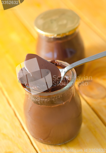 Image of chocolate pudding