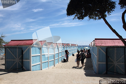 Image of Cabins on the beach mondeo, Palermo Sicily