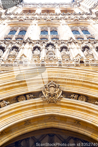 Image of exterior old architecture in england london  