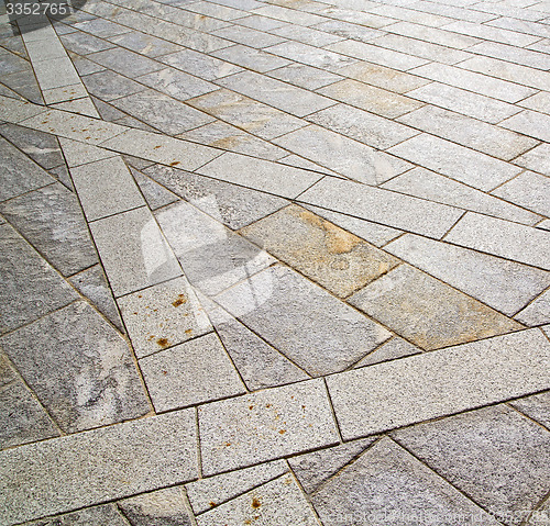 Image of brick in casorate sempione street lombardy   varese  