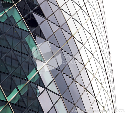 Image of new     building in london skyscraper      financial district an