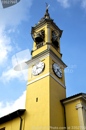 Image of  sunny day    milan   old abstract in  italy   the   
