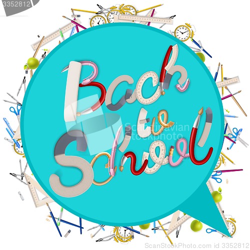 Image of Back To School. EPS 10