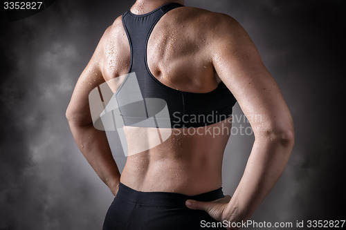 Image of Trained back middle aged woman