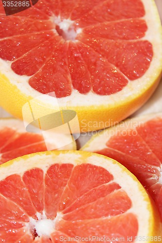 Image of cut grapefruit