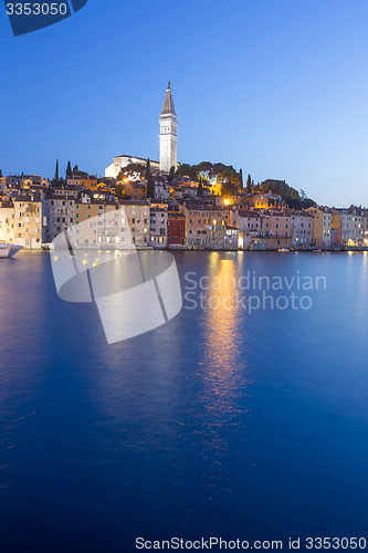 Image of Old town of Rovinj on Adriatic coast