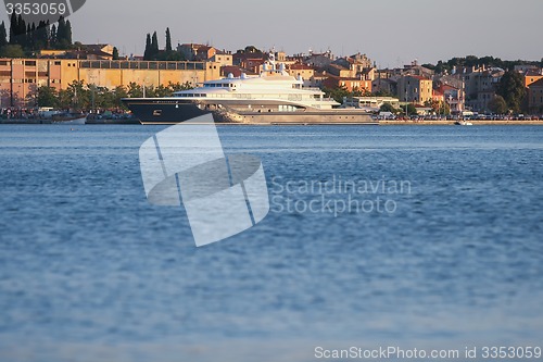 Image of Yacht anchored in Rovinj