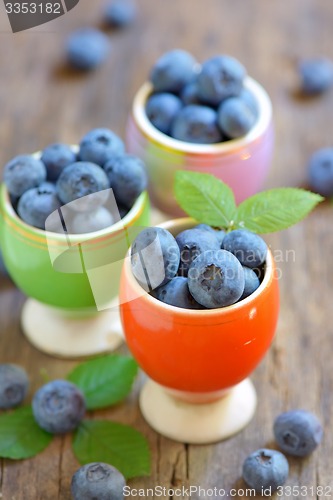 Image of Fresh blueberries