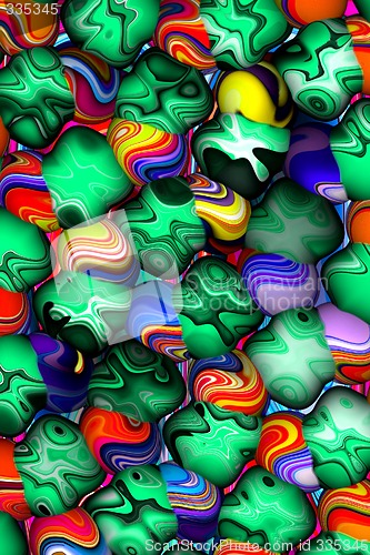 Image of Abstract 3d background