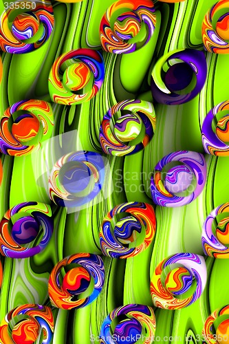 Image of Abstract 3d background
