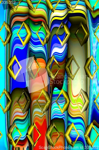 Image of Abstract 3d background