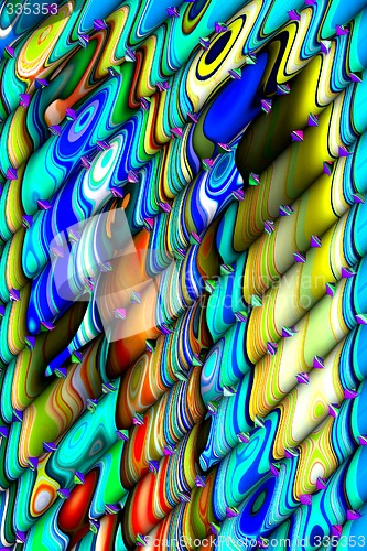 Image of Abstract 3d background