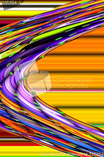 Image of Abstract 3d background