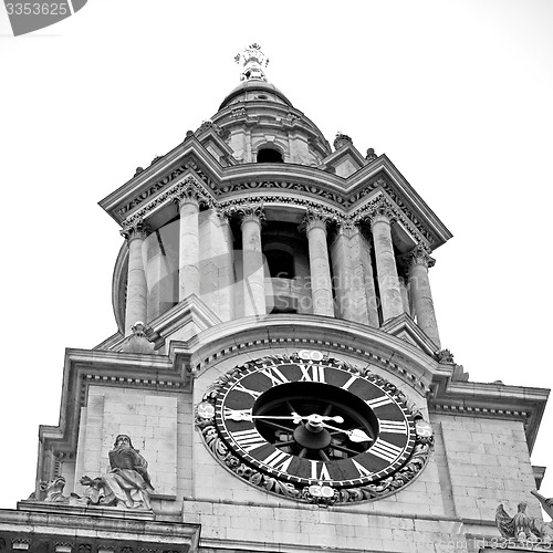 Image of st paul cathedral in london england old construction and religio