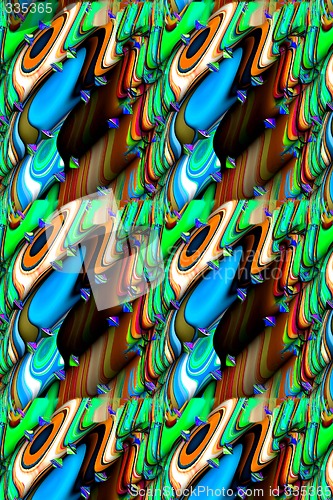 Image of Abstract 3d background