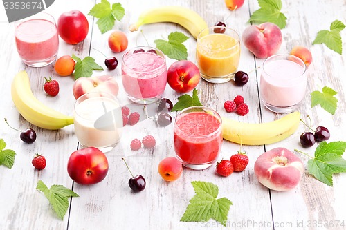 Image of fruity smoothie