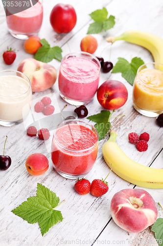 Image of fruity smoothie