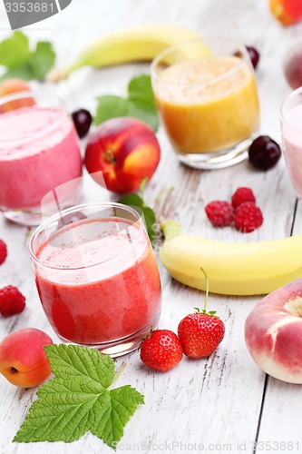 Image of fruity smoothie