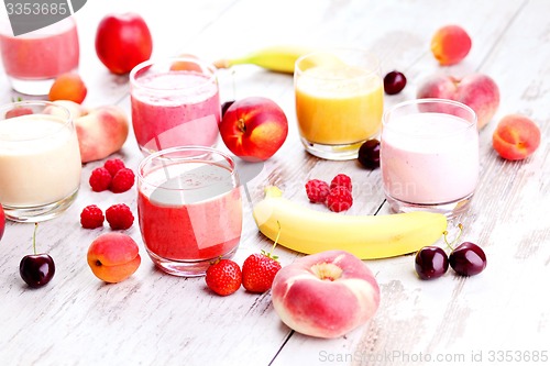 Image of fruity smoothie