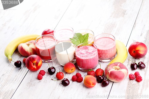 Image of fruity smoothie