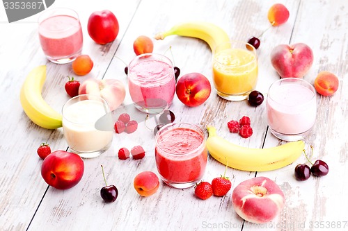 Image of fruity smoothie