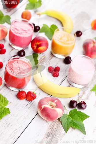 Image of fruity smoothie