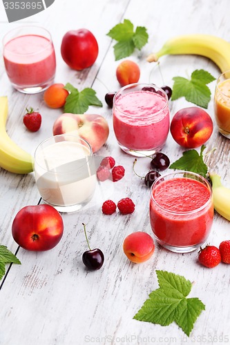 Image of fruity smoothie