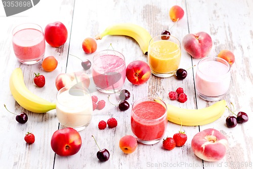 Image of fruity smoothie