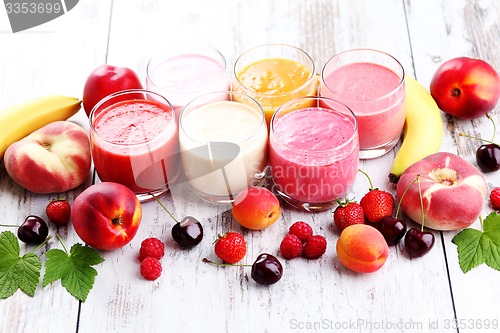 Image of fruity smoothie